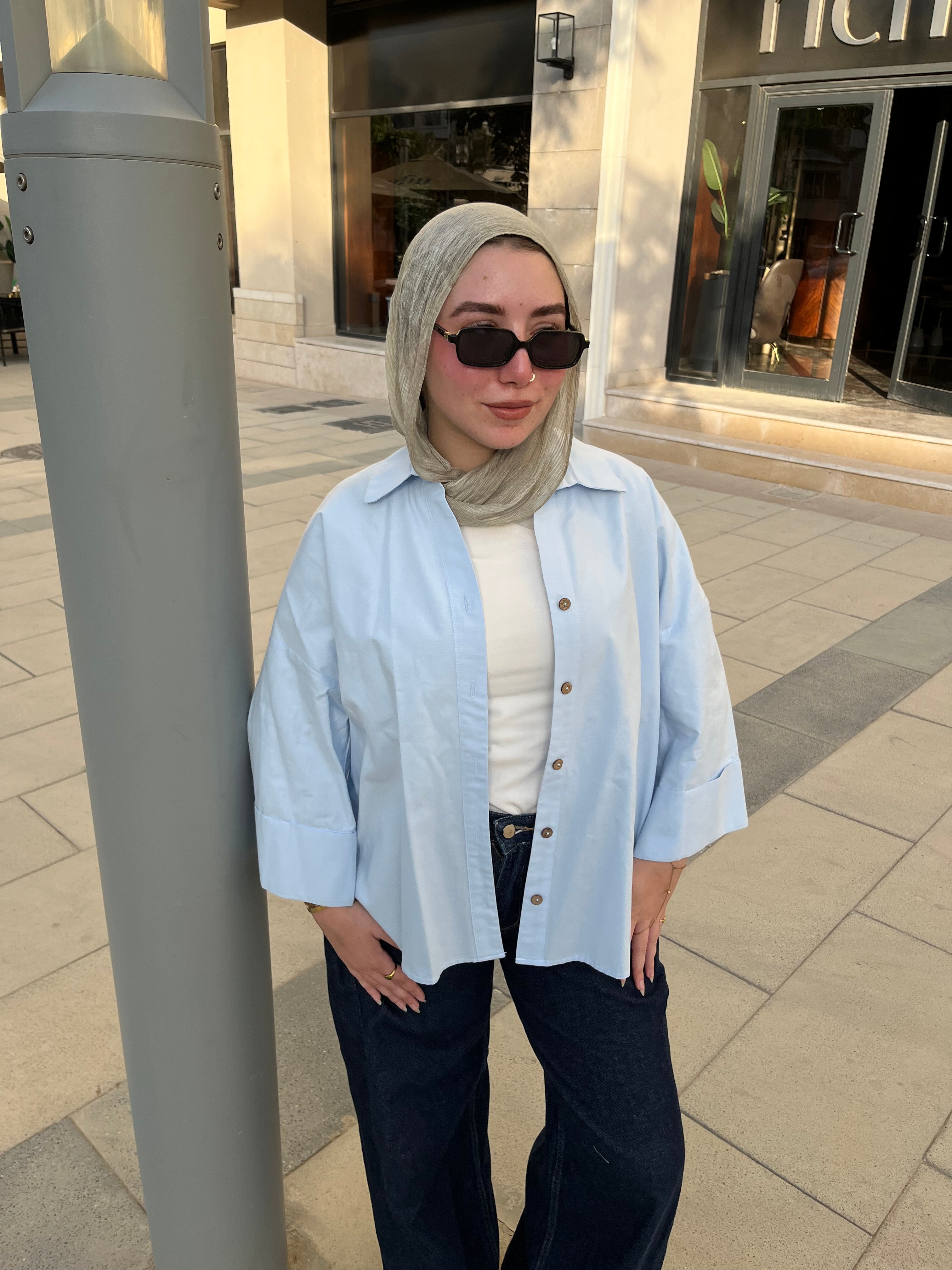 Daily Light Blue Shirt