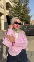 Pink striped Shirt